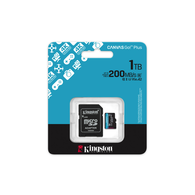MEMORIA MICRO SDXC KINGSTON 1TB CANVAS GO PLUS GEN4 V30 (SDCG4/1TB) image 5