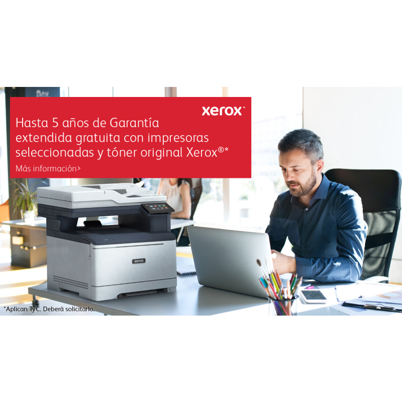 MULTIFUNCIONAL XEROX C325, 35PPM, LASER A COLOR, USB, ETHERNET RED, WIFI, DADF, DUPLEX, CARTA, A4 image 8