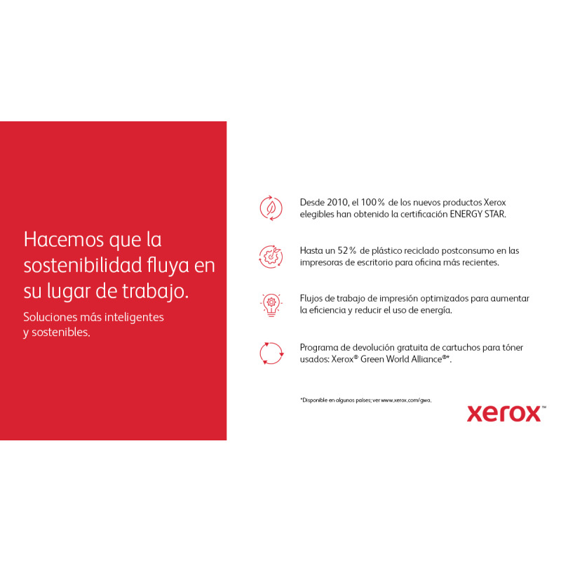 MULTIFUNCIONAL XEROX C325, 35PPM, LASER A COLOR, USB, ETHERNET RED, WIFI, DADF, DUPLEX, CARTA, A4 image 12