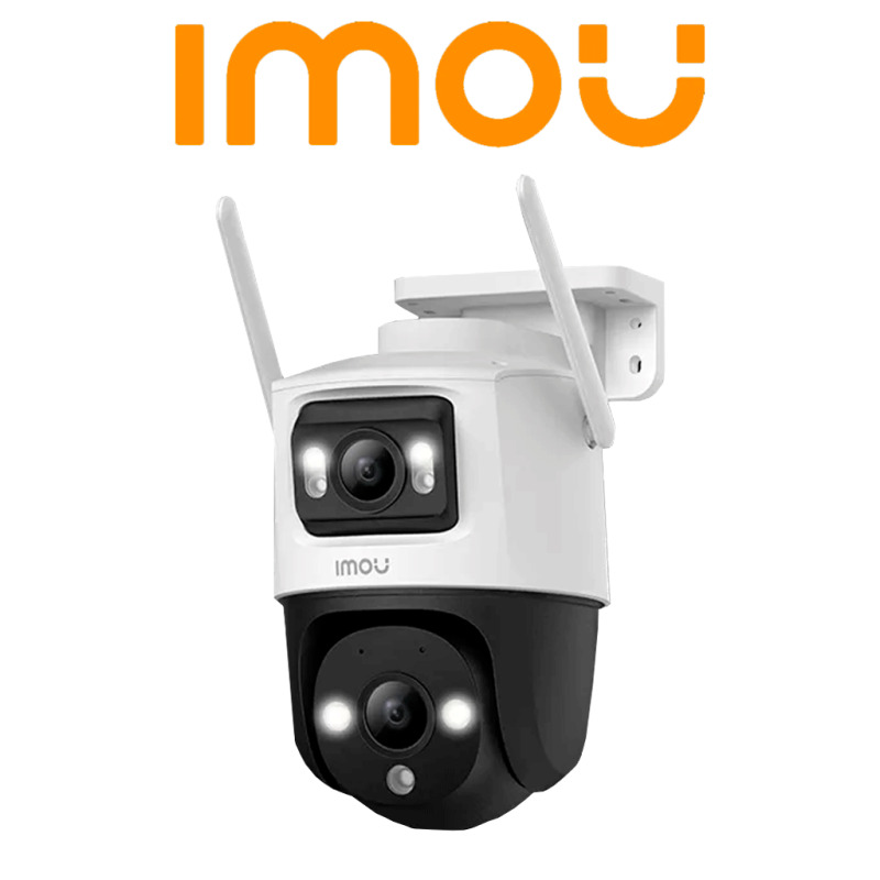 CAMARA IP / IMOU / IPC-S7XN-8M0WED / CRUISER DUAL 5 MP 3 MP / WIFI / DUAL LENS - PT Y FIJA / FULL COLOR / EXTERIOR / ALARMA / AUDIO BIDIRECCIONAL / LUZ LED / AUTO TRACKING / RANURA MICRO SD / ONVIF