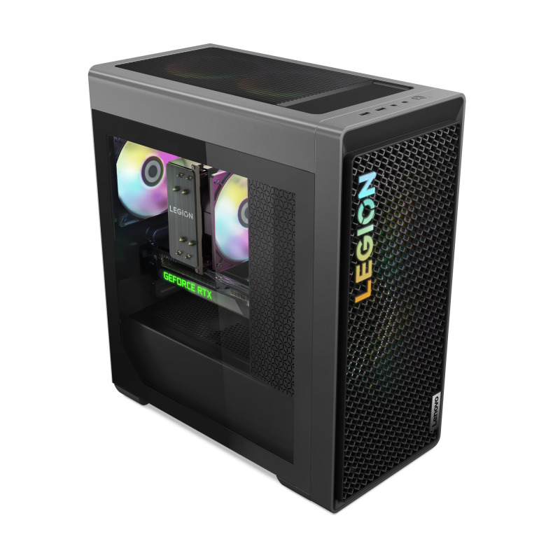 DESKTOP LENOVO IDEA GAMING LEGION T5 26IRB8 / 90UU00WTPT / CORE I5 14400F 4.7 GHZ / 16GB DDR5 RAM 2X8GB / 1TB SSD / NVIDIA RTX 4060 8GB / ILUMINACION AMB LEGION / STORM GRAY / WIN 11 HOME / 1YRCS image 11