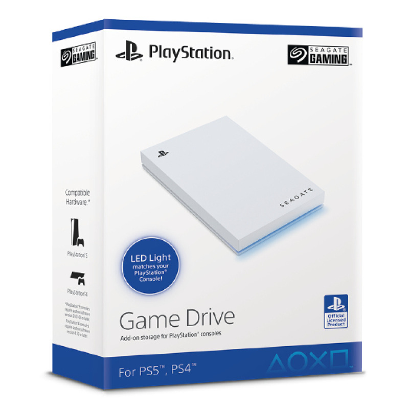 UNIDAD DE ESTADO SOLIDO SSD EXTERNO SEAGATE GAME DRIVE 2TB 2.5 USB 3.1 BLANCO PARA PS5 image 4