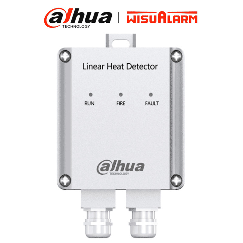 DAHUA WISUALARM DHI-HY-LD413A-I - Unidad adaptadora para sistema de detección de calor mediante cable lineal, Trabaja en conjunto con la terminal DHI-HY-LD413A-P, LEDs indicadores de estado, Compatible con DHI-HY-TSC-40DA-68-200 #LoNuevo #Wisualarm