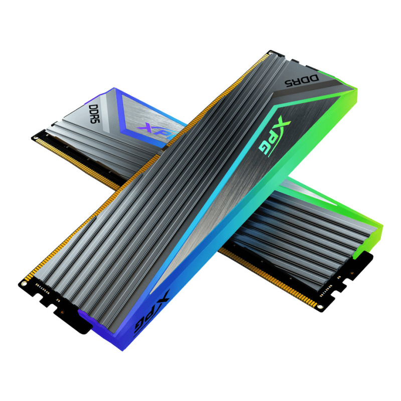 MEMORIA DDR5 XPG CASTER 16GB 6000MTS RGB KIT2 (AX5U6000C3016G-DCCARGY)
