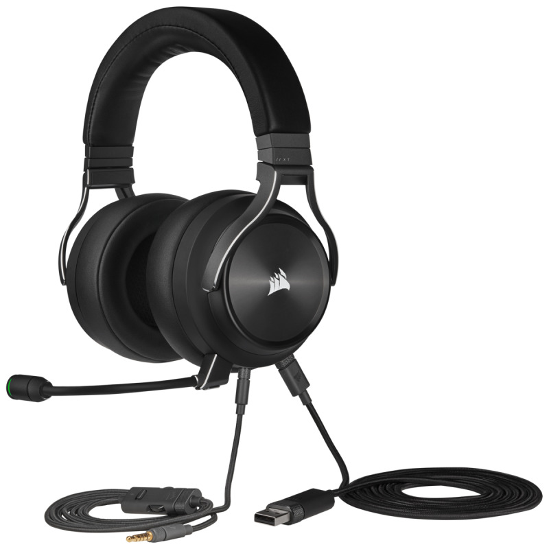 AUDIFONOS CORSAIR VIRTUOSO RGB WIRELESS XT / INALAMBRICO / RGB / GAMING / (CA-9011188-NA) image 8