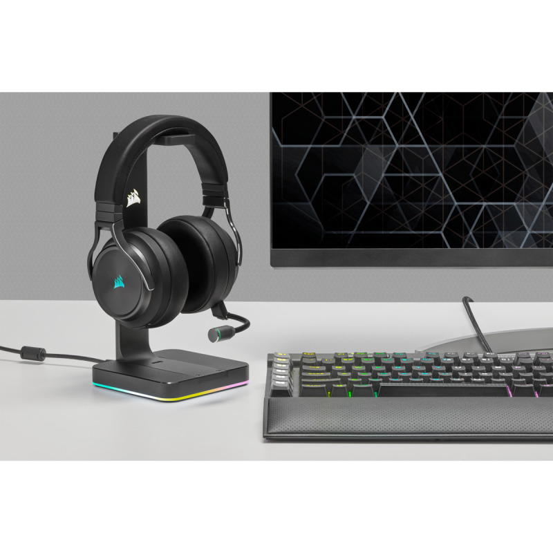 AUDIFONOS CORSAIR VIRTUOSO RGB WIRELESS XT / INALAMBRICO / RGB / GAMING / (CA-9011188-NA) image 10