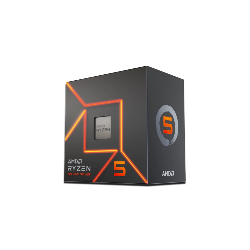 PROCESADOR AMD RYZEN 5 7600 S-AM5 7A GEN / 3.8 - 5.1 GHZ / CACHE 32MB / 6 NUCLEOS / CON GRAFICOS RADEON / CON DISIPADOR / GAMER MEDIO