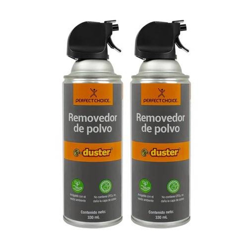 AIRE COMPRIMIDO TWO PACK ECOLOGICO C/UNO 330ML PERFECT CHOICE image 2