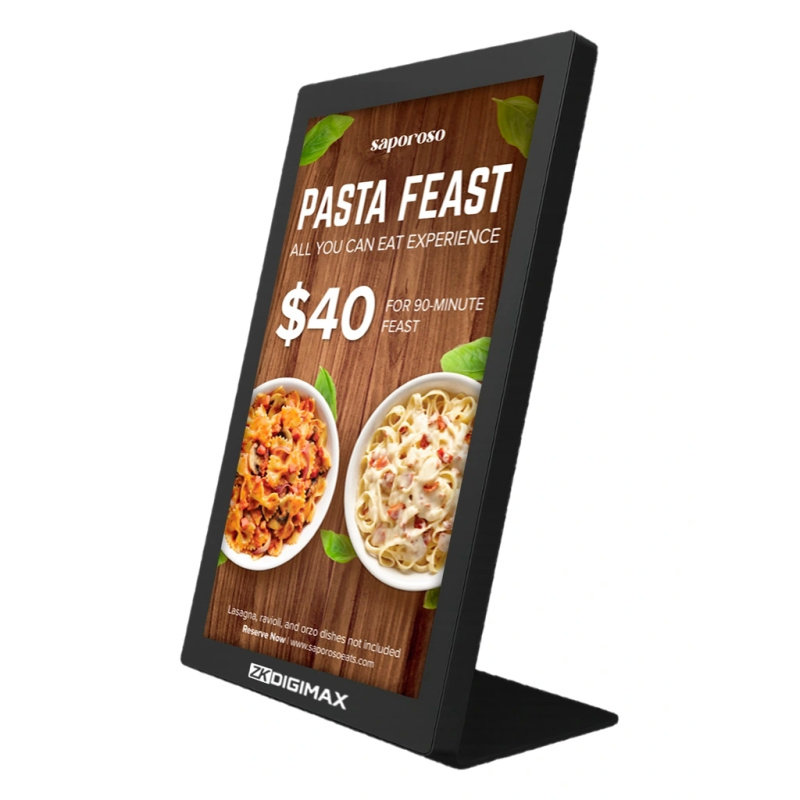 ZKTECO DG03A3W15 - Pantalla LED 15.6 Pulgadas para Publicidad Digital ,Resolución 1920 X 1080 pixeles , Android 11 , 500 Nits de Brillo , 50000 horas de vida image 5