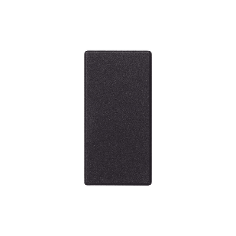 Medio Módulo de Placa Ciega Color Grafito / K105/14