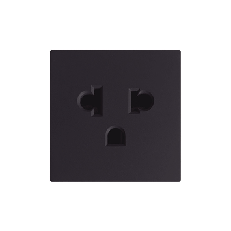 Módulo Color Grafito para Tomacorriente Euroamericano / K439/14