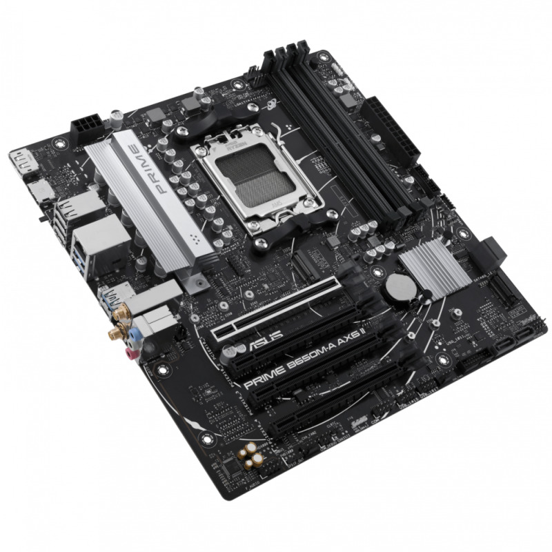 MOTHERBOARD ASUS (PRIME B650M-A AX6 II) SOCKET AM5, 4*DDR5,HDMI, DP, WIFI6, MICRO ATX image 4