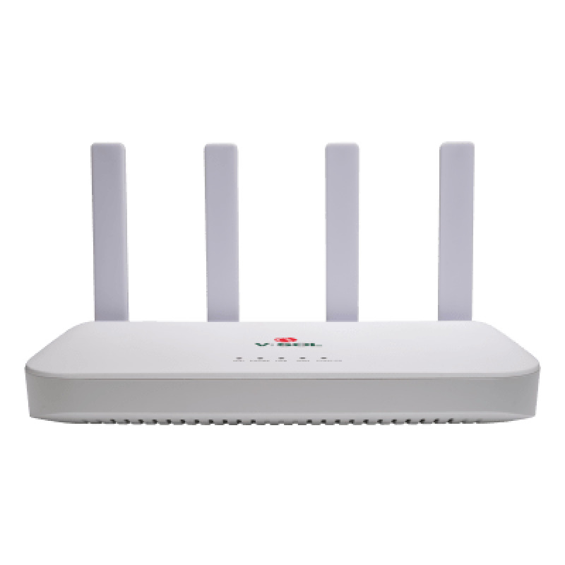 ONU GPON/EPON con WiFi 6 AX1500 / WiFi Doble banda 24 y 5 GHz / 4 Puertos Gigabit / Puerto PON SC/APC 