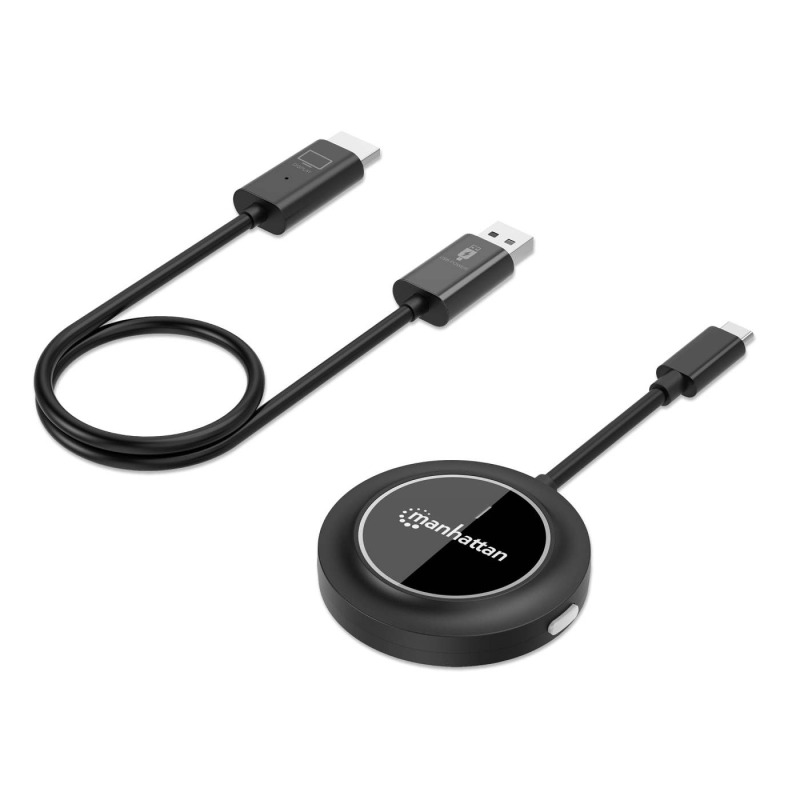 KIT DE PRESENTACION/MANHATTAN/208420/SISTEMA DE PRESENTACIÓN INALÁMBRICO USB-C A HDMI image 2