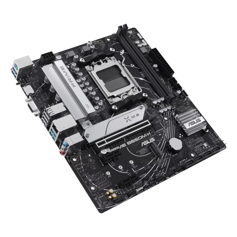 MOTHERBOARD ASUS (PRIME B650M-K) SOCKET AM5,2*DDR5,HDMI,VGA,PCIE 4.0,MICRO ATX image 5