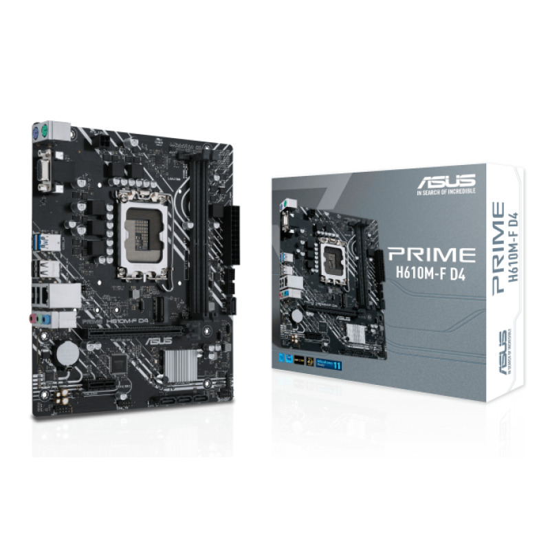 MB ASUS H610 INTEL S-1700 14A GEN /2X DDR4 3200 /2X HDMI /M.2 /2X USB 3.2 /WIFI 6 /BLUETOOTH /MICRO ATX /GAMA BASICA