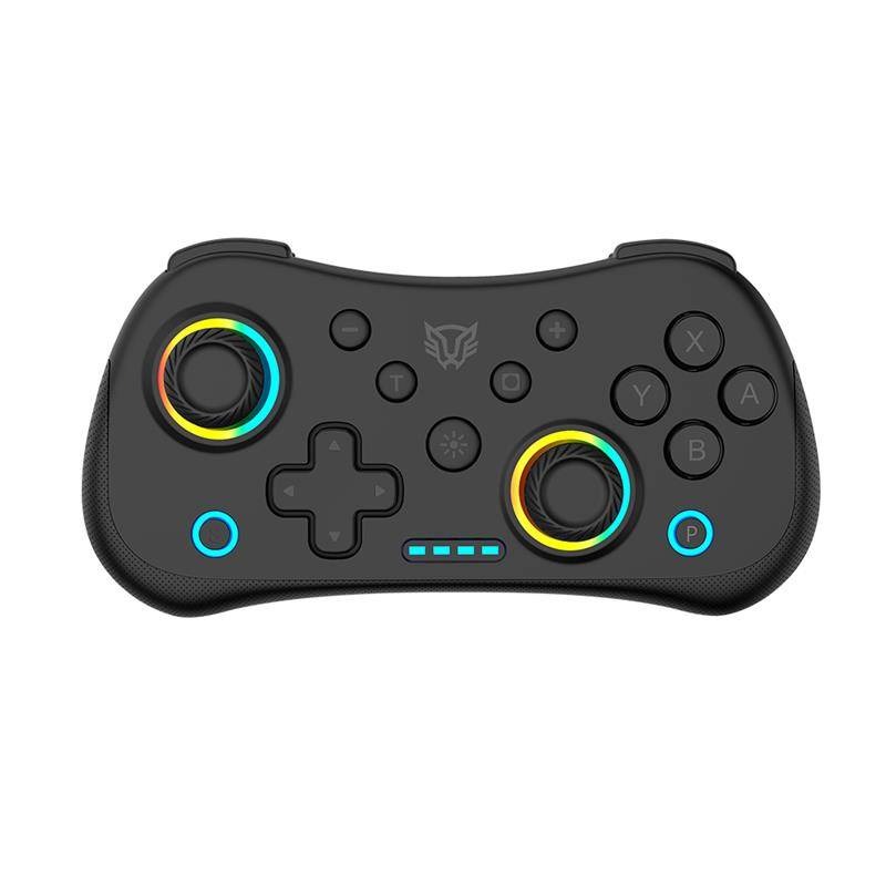 Control Balam Rush Pocket G555 Azender Negro inalambrico Bluetooth Android Nintendo Switch PC iOS RGB