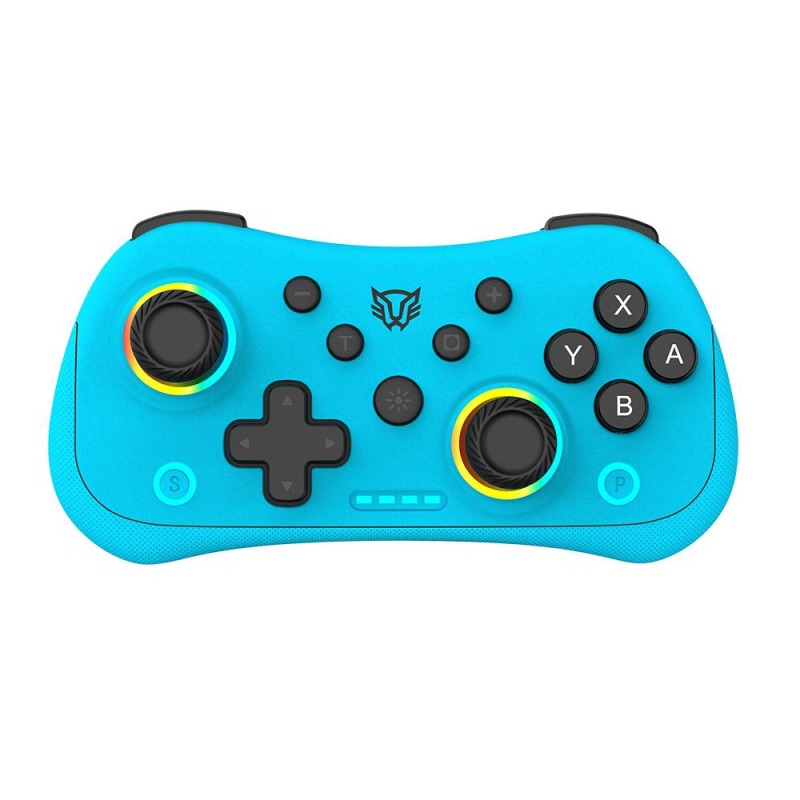 Control Balam Rush Pocket G555 Azender Azul inalambrico Bluetooth Android Nintendo Switch PC iOS RGB