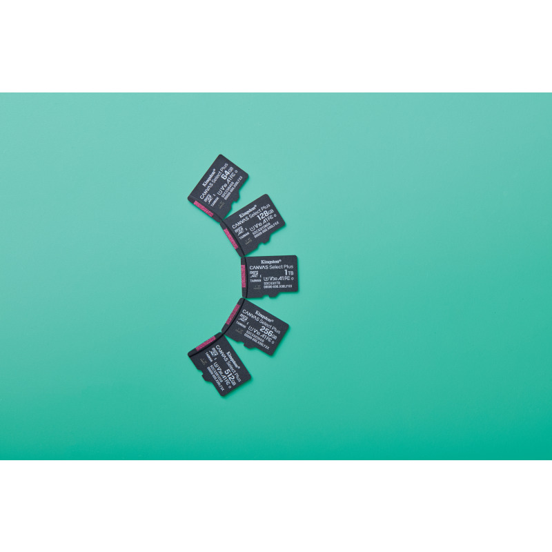 MEMORIA FLASH MICRO SD KINGSTON SDXC CANVAS SELECT PLUS 256GB 150MB/S UHS-I U1 V10 SIN/ADAPTADOR (SDCS3/256GBSP) image 5