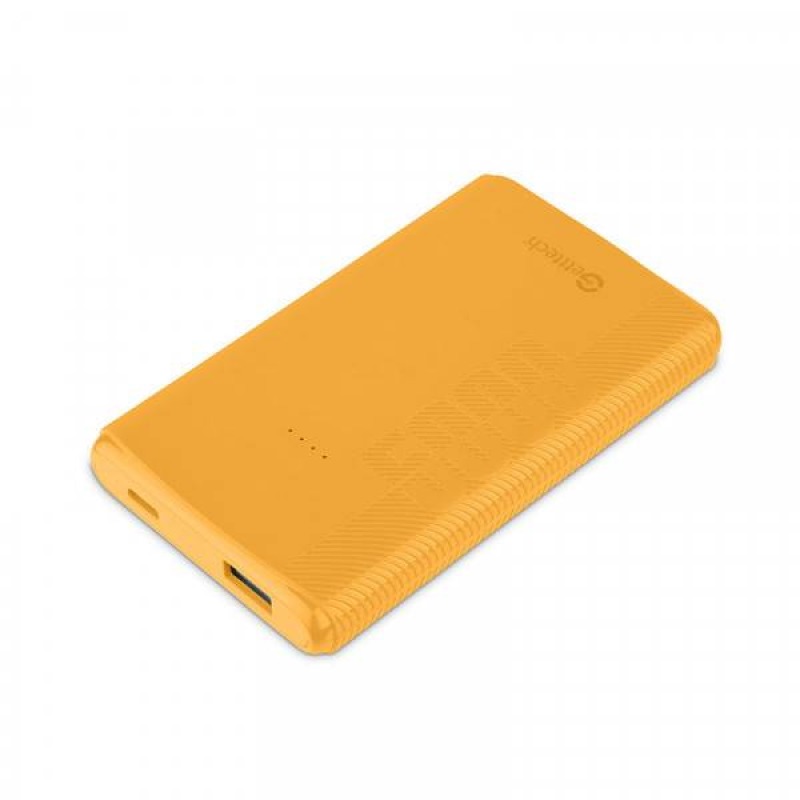 Getttech GBN-E5KCS-01 batería externa 5000 mAh Amarillo