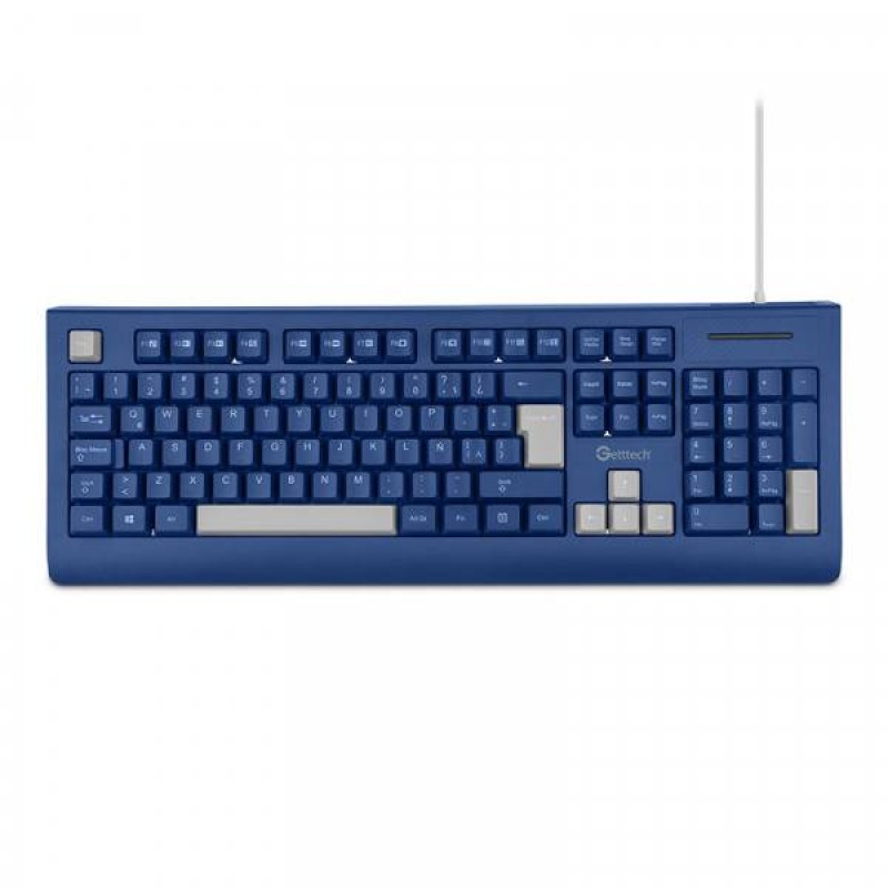 Getttech GGK-ESMWR-02-BL teclado Universal USB Azul