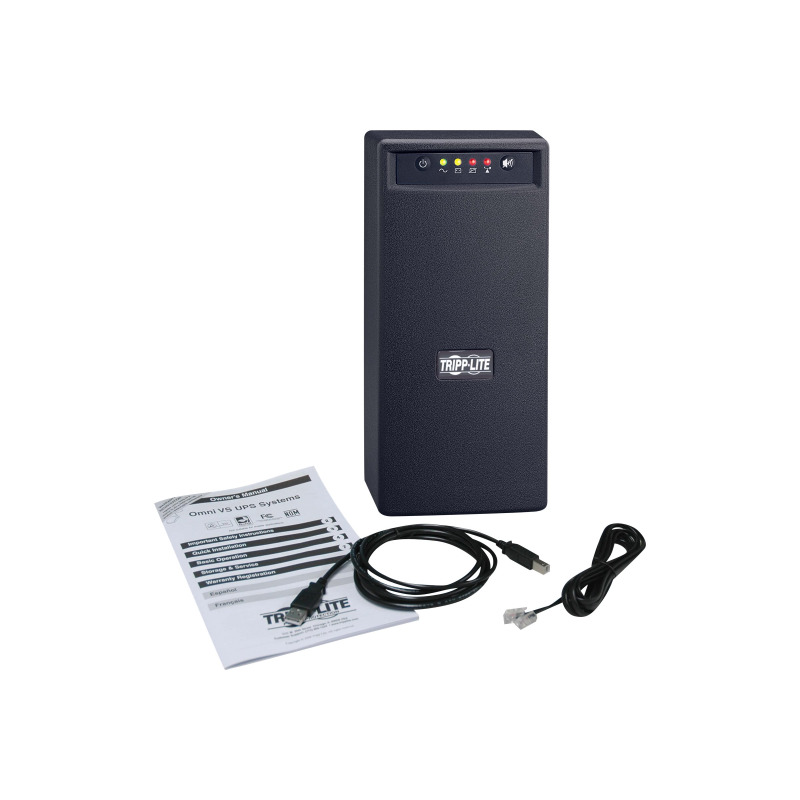 NOBREAK TRIPP-LITE OMNIVS1000, INTERACTIVO, 120V Y 500 WATTS, 8 CONTACTOS 5-15R, TORRE, PUERTO USB image 5