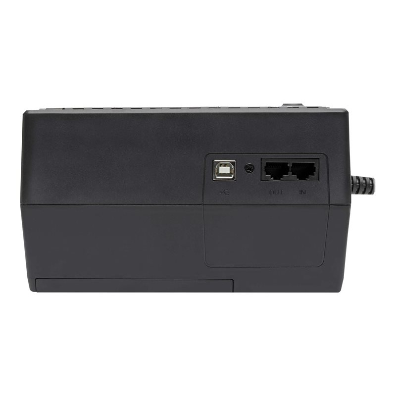 INTERNET350U UPS TRIPP-LITE STANDBY 350VA/210W, ULTRA COMPACTO, USB, 6 CONTACTOS - NEMA 5-15R, 120V, 50HZ / 60HZ, USB,3 AÑOS DE GARANTIA. 
