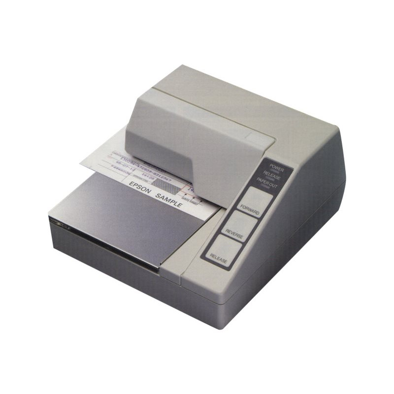 MINIPRINTER EPSON TM-U295-272, MATRICIAL, BLANCA, SERIAL, CERTIFICACION, SIN FUENTE PODER