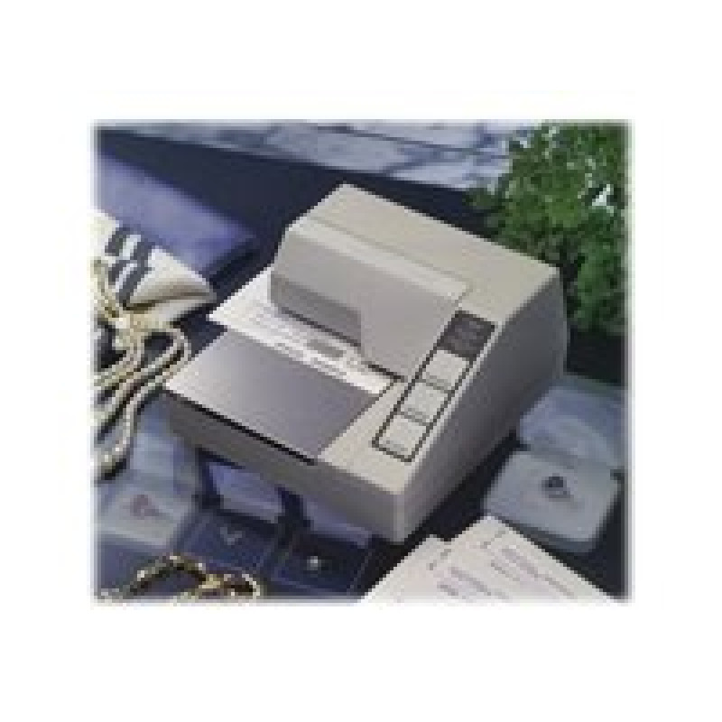 MINIPRINTER EPSON TM-U295-272, MATRICIAL, BLANCA, SERIAL, CERTIFICACION, SIN FUENTE PODER
