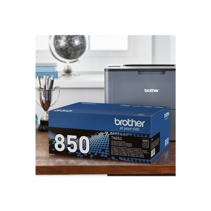 TONER BROTHER NEGRO TN850 8.000 PAG DE ALTO RENDIMIENTO PARA HLL5100DN DCPL5650DN MFCL5900DW MFCL6700DW image 13