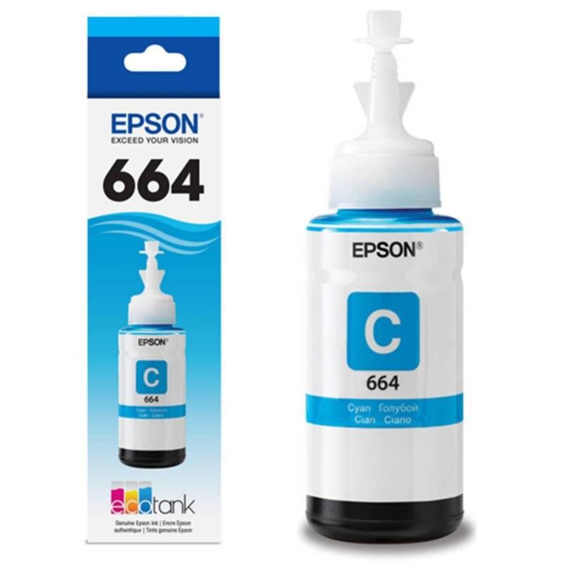 CARTUCHO EPSON MODELO 664 CYAN, PARA L110, L200, L210, L350, L355, L555, L300, L1300 image 12