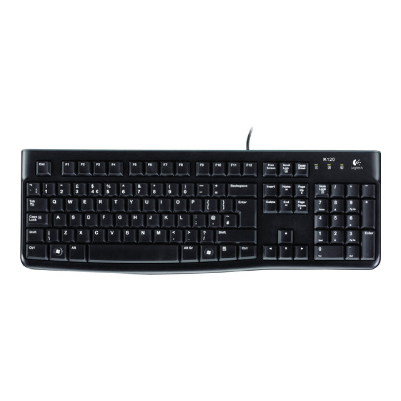 TECLADO/MOUSE LOGITECH MK120 NEGRO ALAMBRICOS USB PC / WINDOWS image 18