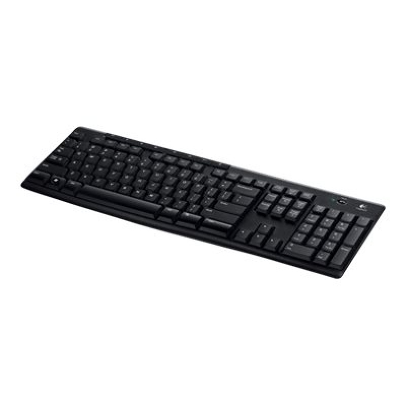 TECLADO LOGITECH K270 NEGRO MULTIMEDIA MINI RECEPTOR USB PC image 8