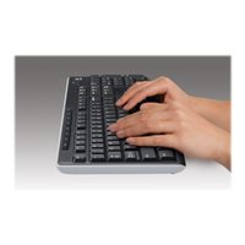 TECLADO LOGITECH K270 NEGRO MULTIMEDIA MINI RECEPTOR USB PC image 10