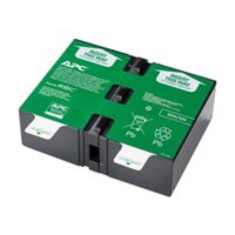 CARTUCHO DE BATERIAS DE REEMPLAZO APCRBC124 PARA MODELOS APC BX1500M-LM60, BR1300G,BR1500G, SMC1000-2U LO CONFORMAN LAS 2 BATERIAS QUE SE VISUALIZAN EN LA IMAGEN image 6