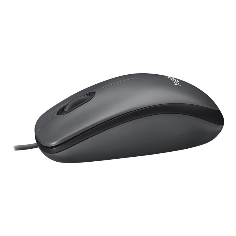 MOUSE LOGITECH M90 NEGRO OPTICO ALAMBRICO USB PC/MAC