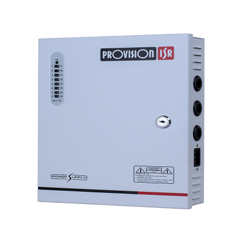 FUENTE DE PODER CENTRALIZADA / PROVISION ISR / PR-12A16CH+ / 16 CANALES 12V/12A  image 19