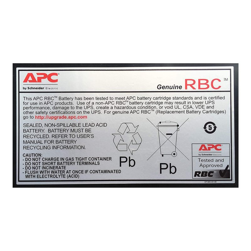BATERIA INTERNA DE REEMPLAZO PARA MODELOS APC BE550G-LM, BX575U-LM Y BX650U-LM image 11