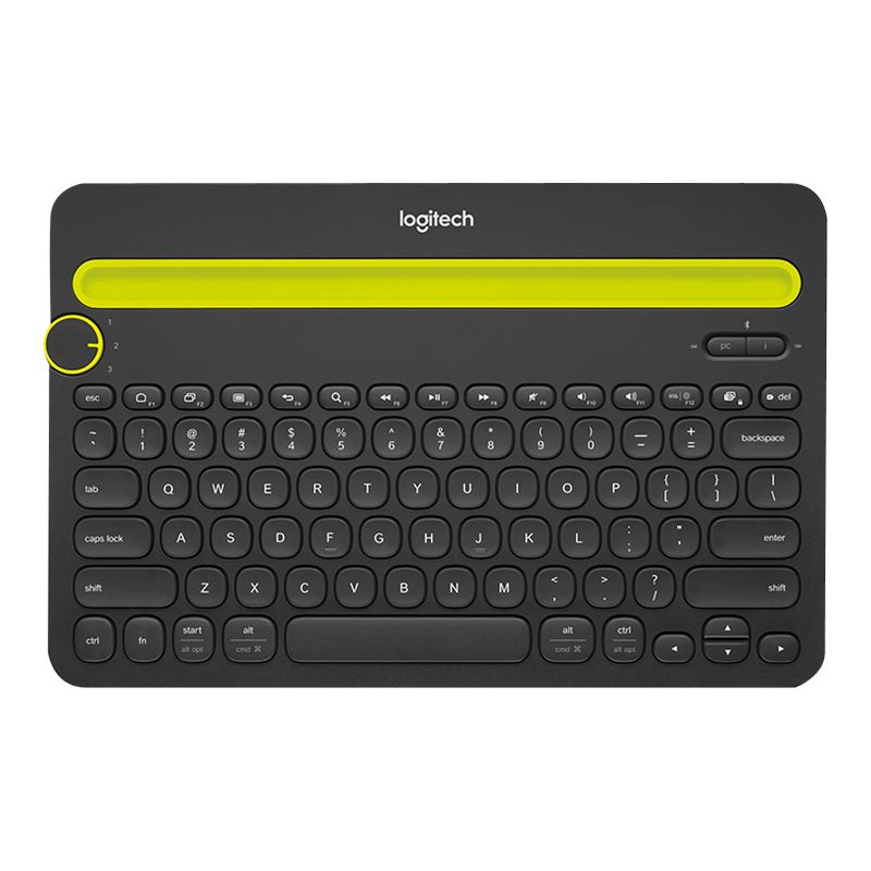 TECLADO LOGITECH K480 NEGRO/AMARILLO INALAMBRICO BLUETOOTH MULTIPLATAFORMA PC/TABLET/SMARTHONE image 10