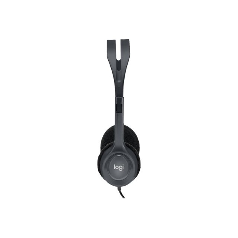 AUDIFONOS DIADEMA LOGITECH H111 JACK 3.5 MM GRIS image 8