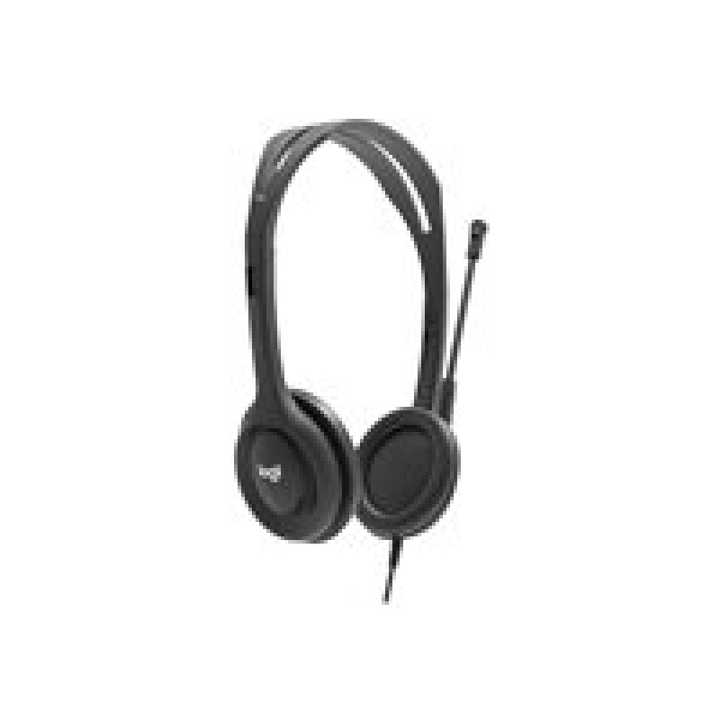 AUDIFONOS DIADEMA LOGITECH H111 JACK 3.5 MM GRIS image 11