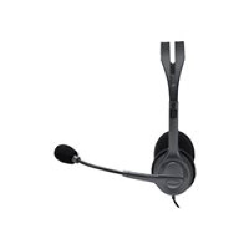 AUDIFONOS DIADEMA LOGITECH H111 JACK 3.5 MM GRIS image 13