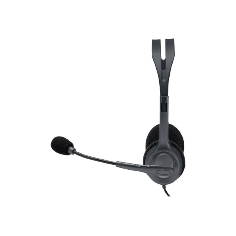 AUDIFONOS DIADEMA LOGITECH H111 JACK 3.5 MM GRIS image 2