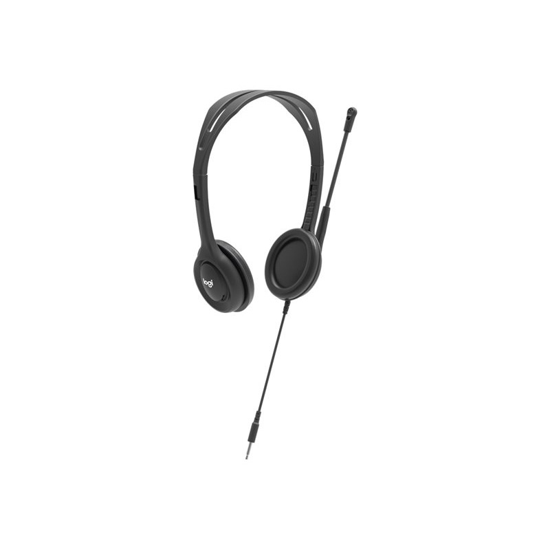 AUDIFONOS DIADEMA LOGITECH H111 JACK 3.5 MM GRIS