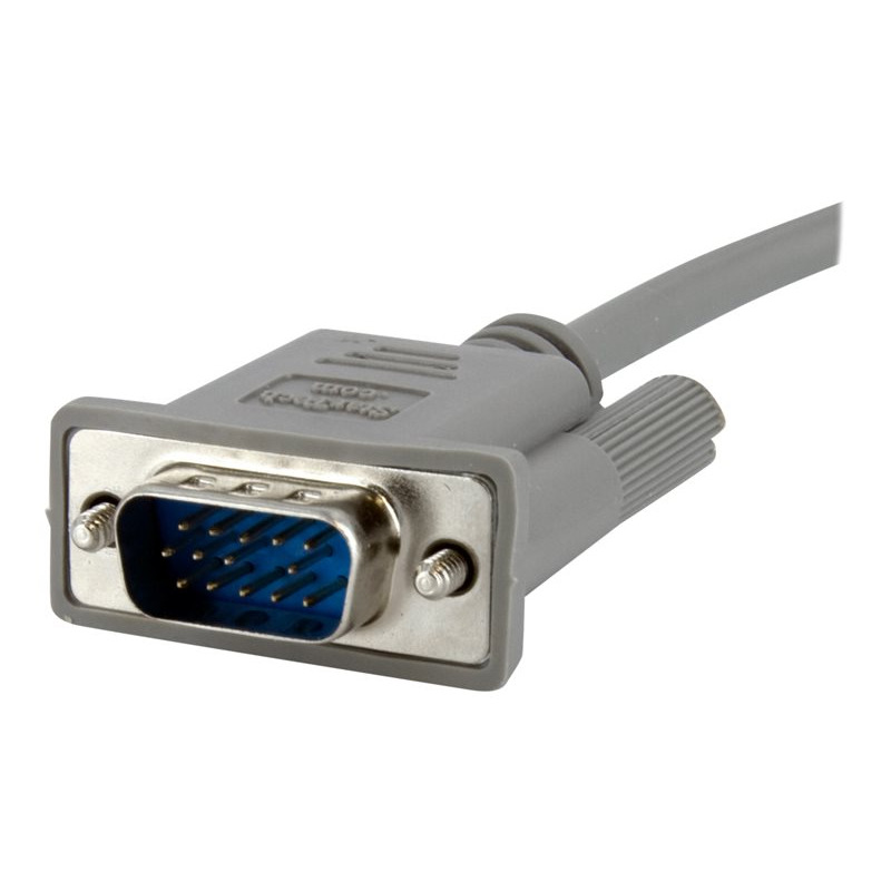 CABLE VGA DE VIDEO 1.8M PARA PANTALLA - HD15 MACHO A MACHO - GRIS - STARTECH.COM MOD. MXT101MM image 5