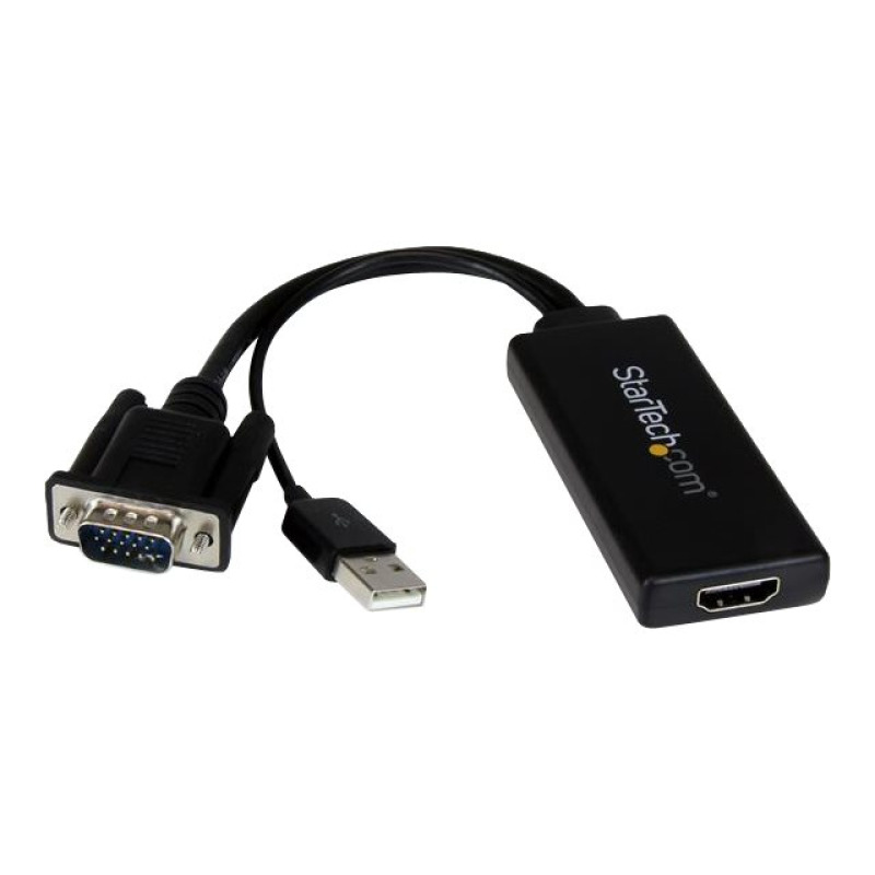 ADAPTADOR VGA A HDMI CON AUDIO Y ALIMENTACIóN USB  CONVERTIDOR VGA A HDMI PORTáTIL  1080 P - STARTECH.COM MOD. VGA2HDU image 12