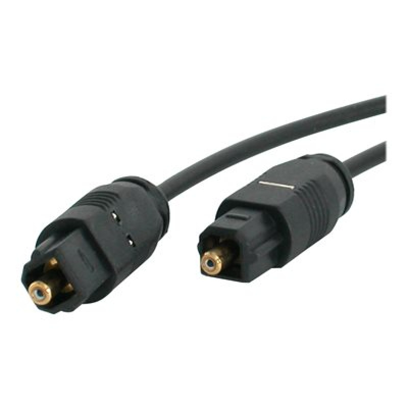 CABLE DE 3M TOSLINK AUDIO DIGITAL OPTICO SPDIF DELGADO - NEGRO - STARTECH.COM MOD. THINTOS10 image 3