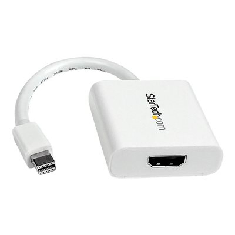 ADAPTADOR DE VIDEO MINI DISPLAYPORT® A HDMI® - CABLE CONVERTIDOR - HEMBRA HDMI - MACHO MINI DP - 1920X1200 - PASIVO - BLANCO - STARTECH.COM MOD. MDP2HDW image 9
