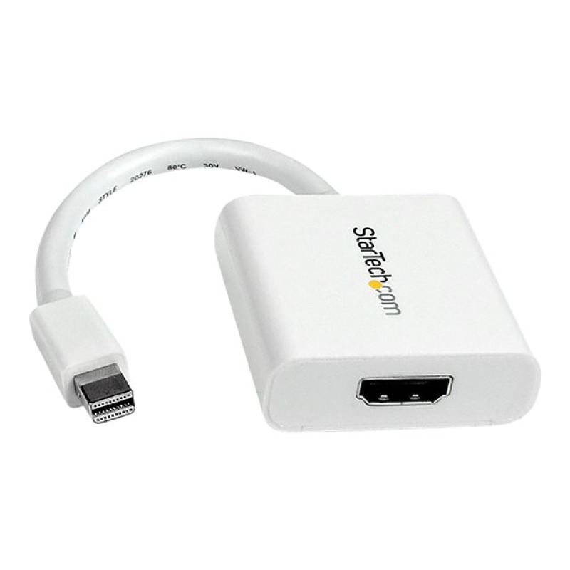 ADAPTADOR DE VIDEO MINI DISPLAYPORT® A HDMI® - CABLE CONVERTIDOR - HEMBRA HDMI - MACHO MINI DP - 1920X1200 - PASIVO - BLANCO - STARTECH.COM MOD. MDP2HDW image 11