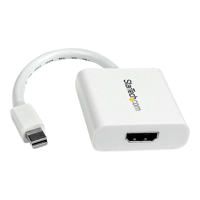 ADAPTADOR DE VIDEO MINI DISPLAYPORT® A HDMI® - CABLE CONVERTIDOR - HEMBRA HDMI - MACHO MINI DP - 1920X1200 - PASIVO - BLANCO - STARTECH.COM MOD. MDP2HDW image 12